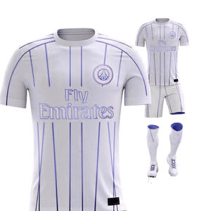 Tenue de football personnalisée toutes tailles, impression par sublimation, maillots et shorts, doux, respirant, séchage rapide, équipement ajusté - Product Image 3