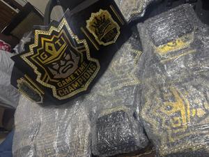 Cinturón de Campeonato Personalizable, Ligero, de Alta Calidad, Duradero y Ecológico, de Cuero Genuino, para MMA, Boxeo, UFC, para Todas las Temporadas - Product Image 1