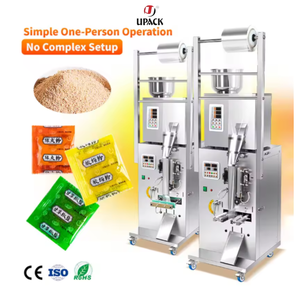 Máquina de Envasado Multifunción para Llenado y Sellado de Polvo y Gránulos de 1 a 100 g, Máquina de Sellado Central de 100 Gramos para Chips, Granos y Nueces - Product Image 1