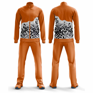 Conjunto de Chándal Personalizado para Entrenamiento de Equipos, Chaqueta Deportiva y Pantalones a Juego, Ropa Deportiva de Alto Rendimiento, Fabricante Mayorista - Product Image 3