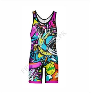 Custom Men's Wrestling <b>Singlet</b> Gym <b>Weightlifting</b> Compression Sportswear Stretch Sublimation Team Uniform Adults - Product Image 2