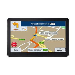 Système de navigation GPS avec écran tactile de 9 pouces, 16 Go de stockage, mises à jour cartographiques à vie, guidage vocal, résolution HD - Product Image 1