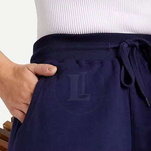 Vente directe usine – Nouveau pantalon décontracté taille mi-haute respirant pour femme, 100 % coton, idéal pour l'entraînement, grande taille, à la mode, en promotion - Product Image 5