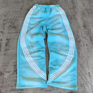 Pantalones de hombre con corte acampanado, pantalones de algodón con estilo retro, moda casual y para fiestas. - Product Image 5