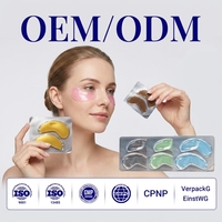 Vente en gros de patchs pour les yeux au collagène pour les cernes, les poches sous les yeux, anti-rides, hydratants, masque pour les yeux, peau sensible