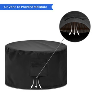 Fundas Redondas Personalizadas para Otomanas con Protección Máxima, Ajuste Perfecto, Recubrimiento de PU, Soporte OEM/ODM, Poliéster 420D/600D Resistente a los Rayos UV - Product Image 5