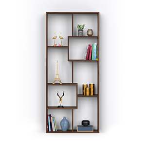 Estantería de Madera Sintética Jameye de Primera Calidad, Organizador de Libros con Estantes para Decoración, de Pie para Sala de Estar - Product Image 2