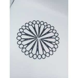 Ciseaux à ongles de qualité professionnelle, ciseaux à ongles de précision à bord incurvé pour la coupe des ongles des doigts et des orteils, pointe de lame tranchante - Product Image 1