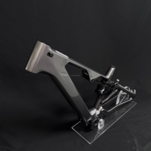 إطار دراجة كهربائية جبلية CEF69 معدني رمادي اللون، إطار 29 بوصة مع محرك Bafang M560 وبطارية 835 واط/ساعة، دراجة كهربائية إندورو بتعليق كامل وإطار كربوني - Product Image 3