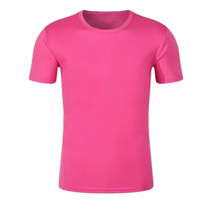 T-shirt imprimé à manches courtes et col rond pour homme, 100 % coton, coupe classique, décontracté, respirant, tricoté, écologique - Product Image 5
