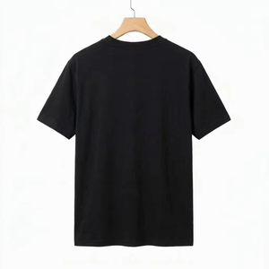 เสื้อยืดผ้าฝ้ายใส่สบาย เนื้อผ้าถักระบายอากาศ สัมผัสนุ่ม ทรงปกติ แขนสั้น เสื้อผ้าลำลองสำหรับไลฟ์สไตล์สบายๆ - Product Image 3
