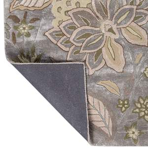 Best Selling High Quality Oriental Abstract Wool Silk Hand Tufted Non-Slip Pet Friendly Medium <b>Pile</b> Area Rug Direct Factory - Product Image 4