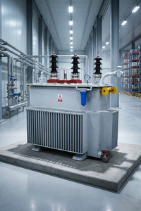 Transformateur immergé dans l'huile extérieur S13 M 630 630 kVA 10 kV 0,4 kV à faible perte de puissance avec 5 brins de tapotage pour charge lourde - Product Image 4