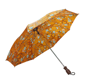 Paraguas Plegable de 2 Secciones con Estampado Amarillo, Compacto y Ligero, para Viajes, para Hombres y Mujeres, con un Diseño Elegante - Product Image 2