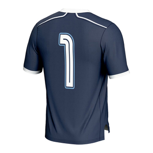Nouveau design, maillot de lacrosse respirant à manches courtes de haute qualité, impression numérique, été, unisexe, 100% polyester - Product Image 5