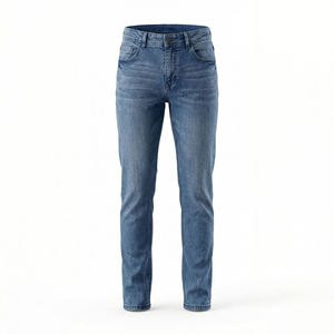 Jeans de Mezclilla para Hombre y Mujer, 100% Algodón, Secado Rápido, Corte Regular Vintage, Lavado Casual, Rectos, para Invierno y Verano, Varios Modelos - Product Image 4