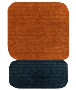 Tapis de designer 100 % laine tufté à la main – Tapis de luxe moderne abstrait de forme irrégulière sur mesure pour salon - Product Image 6