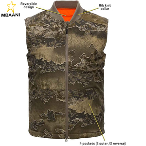 เสื้อกั๊กแบบกลับด้านได้, เสื้อกั๊กสำหรับล่าสัตว์สำหรับผู้ชาย - Product Image 2