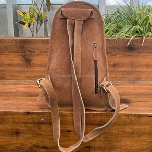 Nuevo bolso y Mochila de cuero de gamuza auténtica, bolso cruzado de mano occidental para botas, bolso de pecho cruzado oculto para mujer - Product Image 5