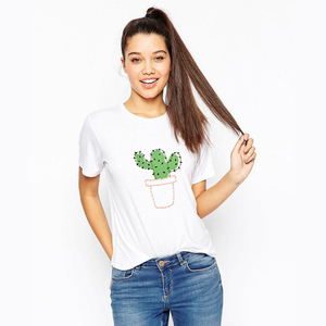 <b>Tshirts</b> Women HG66 Custom Logo Crop Top T Shirts Sexy Basic Short <b>TShirts</b> Female Club <b>White</b> - Product Image 4