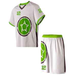 GLORY - Camiseta de Lacrosse Deportiva Personalizada para Equipos, Unisex, Transpirable, Tallas Grandes, Impresión Digital, 100% Poliéster, Cuello en V - Product Image 4