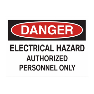 Panneau de signalisation de danger électrique Brady, haute visibilité, PVC, aluminium, impression UV, intérieur/extérieur - Product Image 3