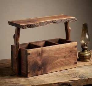 Organizadores de Utensilios de Cocina, Cesta de Madera a Precio Accesible, Porta Utensilios de Cocina de Madera - Product Image 4