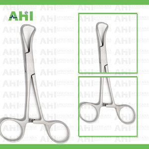 Pinza para Toallas Manual de Acero AHI Backhaus, Tamaño Personalizado, Duradera, para Uso Quirúrgico General, Certificación CE, Reutilizable, Hecha en Pakistán - Product Image 3