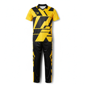 Kit de cricket professionnel personnalisé, maillot et pantalon entièrement sublimés, vêtements de sport haute performance, fabricant, commande en gros, équipement de cricket - Product Image 1
