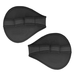 Private Label Heavy Duty Rubber Weightlifting Grip Pads, Adjustable Hand Pads for Gym, Deadlift, <b>Bench</b> Press, CrossFit - Product Image 1