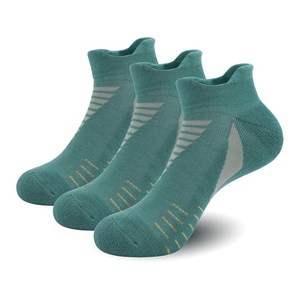 Chaussettes blanches pour hommes, 100% coton, respirantes, tricotées, rayées, logo personnalisé, chaussettes de sport, style régulier d'été - Product Image 5