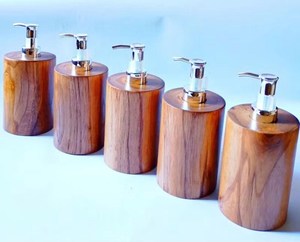 Handmade Wooden Custom Shampoo Storage Bottle | Shampoo Storage Dispenser Custom <b>Pump</b> | Home Decor Bathroom Accessories By UO - Product Image 6