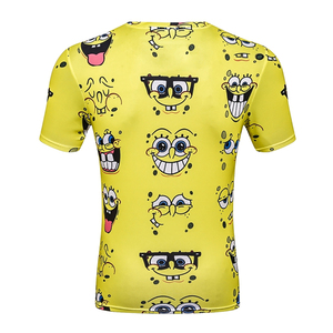 T-shirts personnalisés à séchage rapide, pas chers, unis, en polyester, pour sublimation, t-shirts en polyester pour hommes - Product Image 4