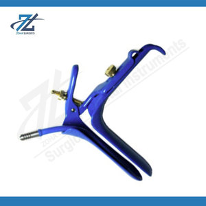 เครื่องมือตรวจภายในช่องคลอดแบบสอดชนิดเล็ก ยี่ห้อ Weisman รุ่น Left Side พร้อมท่อดูดควัน ผลิตจากสแตนเลสเยอรมัน ใช้ซ้ำได้ สำหรับการผ่าตัดทางนรีเวช - Product Image 5