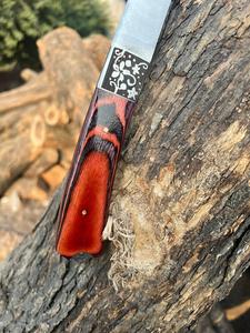 Hache à marteau la plus vendue - Manche en bois, lame en acier au carbone, longueur totale de 14,5 pouces, outil multifonctionnel pour le camping en plein air - Product Image 6