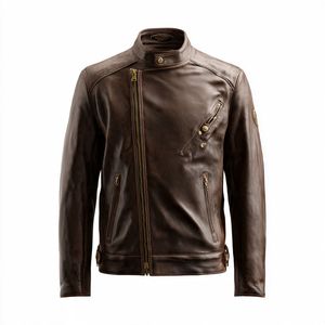 High Quality Premium Cool and Classy Leather <b>Jacket</b> For Casual Use - Product Image 1