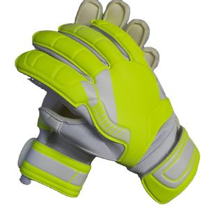 Gants de gardien de but de football pour enfants de haute qualité, cuir épais, imperméables, bracelet réglable, pour l'extérieur - Product Image 3