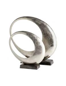 รูปปั้นคนทำจากอะลูมิเนียม ชุบโลหะ ตกแต่งห้องนั่งเล่น ราคาดีที่สุด - Product Image 2