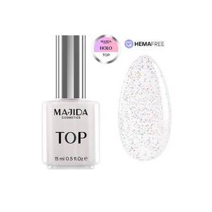 มาจิดา โฮโล ท็อปโค้ท 15 มล. ยาทาเล็บแบบไม่มีสารเฮมา - Product Image 1