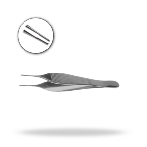 Adson Tissue Forcep 1x2 Teeth 12cm Surgical Instrument Tissue Holding Forceps With Tying Platform - Product Image 1