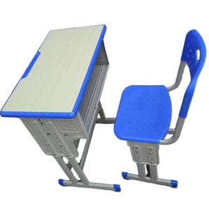 โต๊ะและเก้าอี้เรียบง่ายสำหรับฝึกเด็กอายุ6-18ปี - Product Image 1