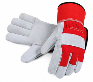 Gants de travail en cuir de vachette pleine fleur de qualité supérieure, protection industrielle robuste, gants de travail pour grimpeurs, vente chaude - Product Image 2