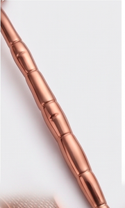 Ensemble de couverts en acier inoxydable rose gold, élégants et parfaits pour les dîners, la cuisine, les mariages, les fêtes et les présentations de table élégantes - Product Image 3
