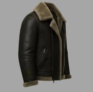 TOPSHOW 2026 Blouson Moto Homme en Daim de Qualité, Décontracté, Printemps, Réversible, Teint en Pièce, à Capuche, Imperméable et Respirant, Haute Performance - Product Image 3