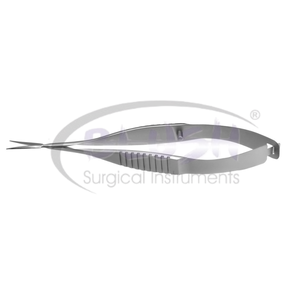 Vannas Scissors Straight Ophthalmic Microsurgical Instrument Stainless Steel Eye Surgery Tool High Precision By <b>Blush</b> Surgical - Product Image 1