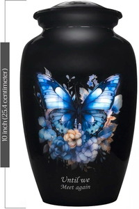 Wholesale Metal Cremation Urns for Adult Human Ashes Modern Design Funeral Supplies Casket <b>Memorial</b> <b>Keepsake</b> - Product Image 2