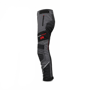 Pantalón textil para motocicleta de aventura para conducción invernal con tela impermeable, forro térmico, rodillas reforzadas, ajuste seguro y duradero. - Product Image 5