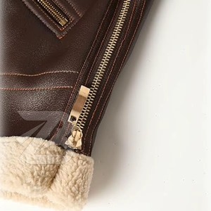 Chaqueta de Motocicleta Personalizada de Invierno con Cuello Alto, Diseño Sólido, Piel de Vaca, para Hombre, Servicio OEM 2026, Impermeable y Ecológica - Product Image 6