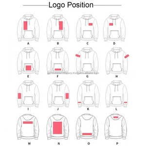 Sudaderas con capucha teñidas lisas de poliéster para hombre al por mayor de fábrica con logotipo personalizado bordado para sudaderas con capucha en blanco de impresión de invierno - Product Image 4