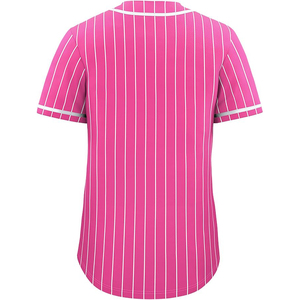 Maillot de baseball unisexe à fermeture magnétique, design sans boutons, personnalisable, respirant, en maille, à manches courtes, pull-over - Product Image 3